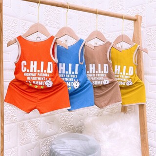 Bộ đũi ba lỗ đũi hàn cho bé ( mẫu hót )