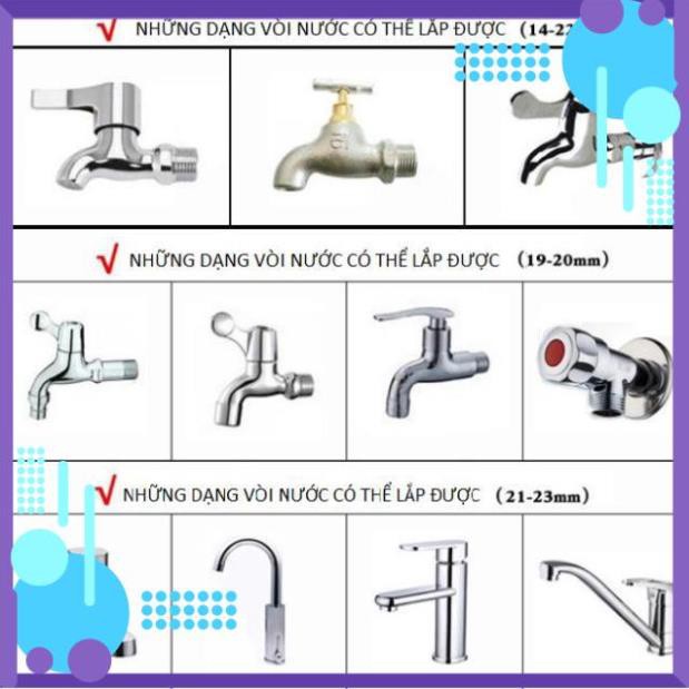 Vòi Xịt Rửa Xe Tưới Cây🚿❤️FREESHIP🚛 Bộ dây và vòi xịt tăng áp lực nước 300% rửa xe tưới cây 236498 - dây trắng