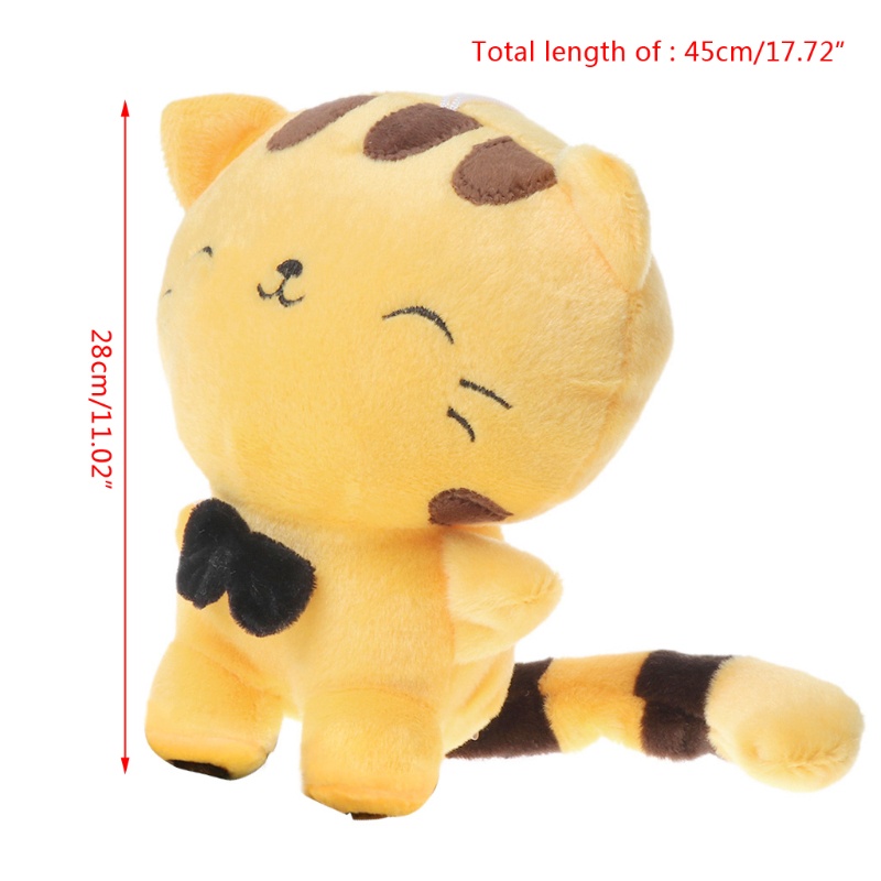 Mèo Nhồi Bông Mềm Mại Dễ Thương Cho Dịp Giáng Sinh