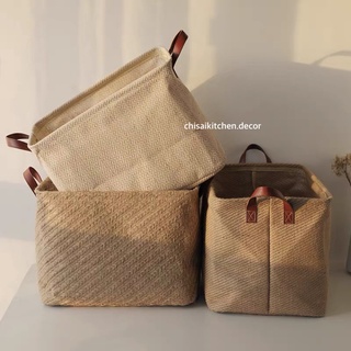 Giỏ đựng quần áo Linen hình vuông, Giỏ đựng quần áo bẩn