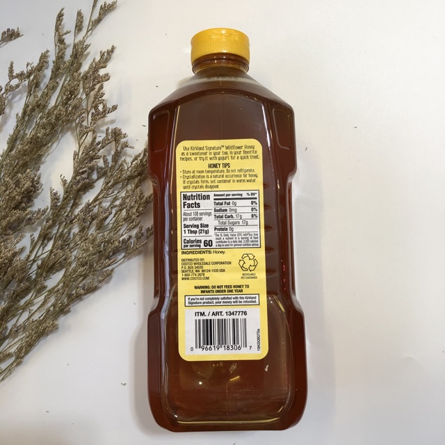 [Date 2022] Mật ong Kirkland Signature Wild Flower Honey 2.27kg - Hàng Mỹ | BigBuy360 - bigbuy360.vn