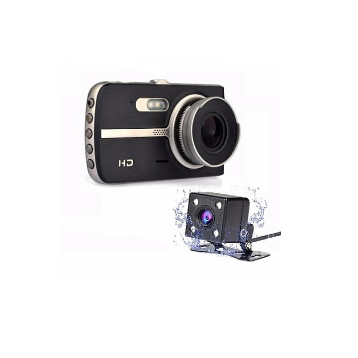 Camera Hành Trình xe hơi X003 Tiếng Việt ( Trước + Sau) Màn hình 4 inch