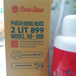 Phích Đựng Nước Rạng Đông 2L RD-899