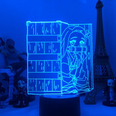 Đèn ngủ Led 3d hình Anime Demon Slayer thiết kế độc đáo