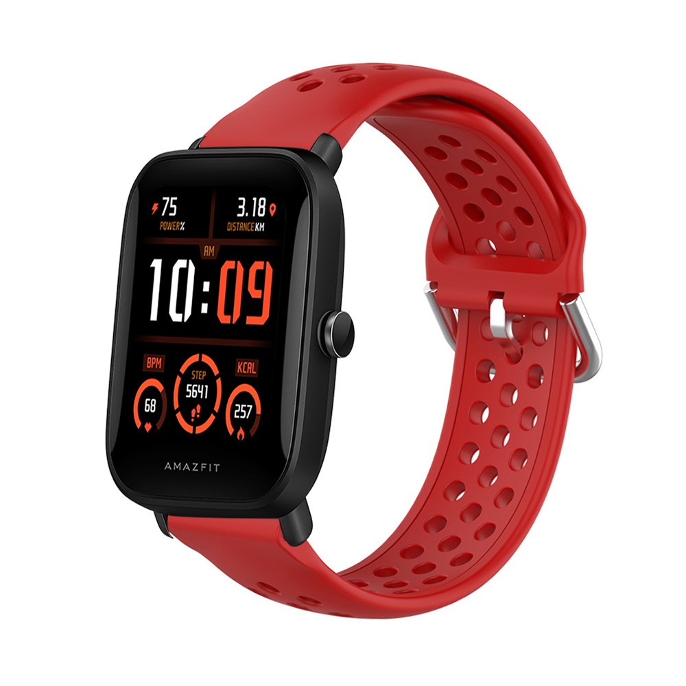 Dây Đeo Silicon 20Mm Cho Đồng Hồ Thông Minh Xiaomi Huami Amazfit Bip U Pro GTS 3 Bip S Lite GTS 2 Mini Gtr 42mm