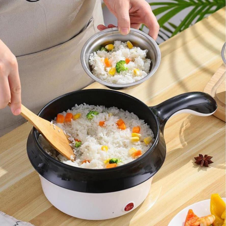 [Hàng xịn] Nồi lẩu mini nồi nấu mì đa năng 2 tầng hàn quốc chính hãng bảo hành 12 tháng