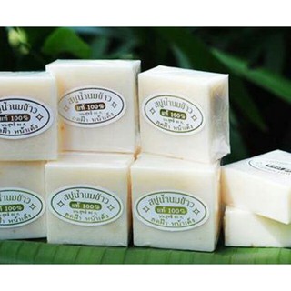 Lố 12 cục xà phòng cám gạo thái