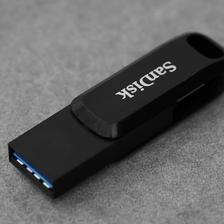 USB OTG 3.1 128GB Type C Sandisk SDDDC3 Đen