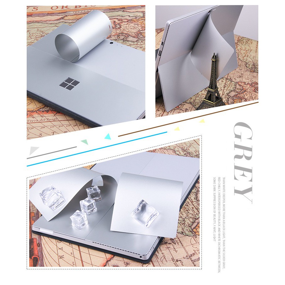 Miếng dán mặt lưng Surface Pro 4 5 6/ 7 Surface GO chính hãng JRC
