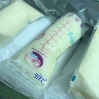 ( Mẫu mới) Combo 2 túi trữ sữa gb
