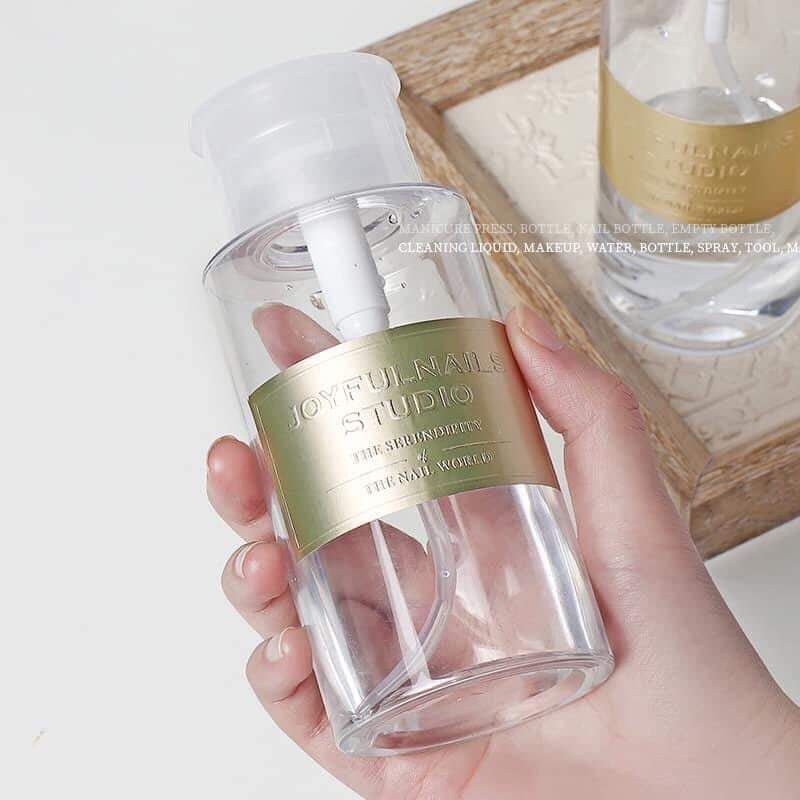 Bình nhún đẹp, đựng nước lau gel và axitone.... dung dịch làm nail - Chai nhún OPI
