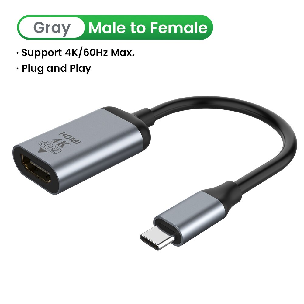 Bộ ChuyểN ĐổI USB C Sang VGA 1080p 60Hz Cho MáY TíNh BảNg / ĐiệN ThoạI / Laptop