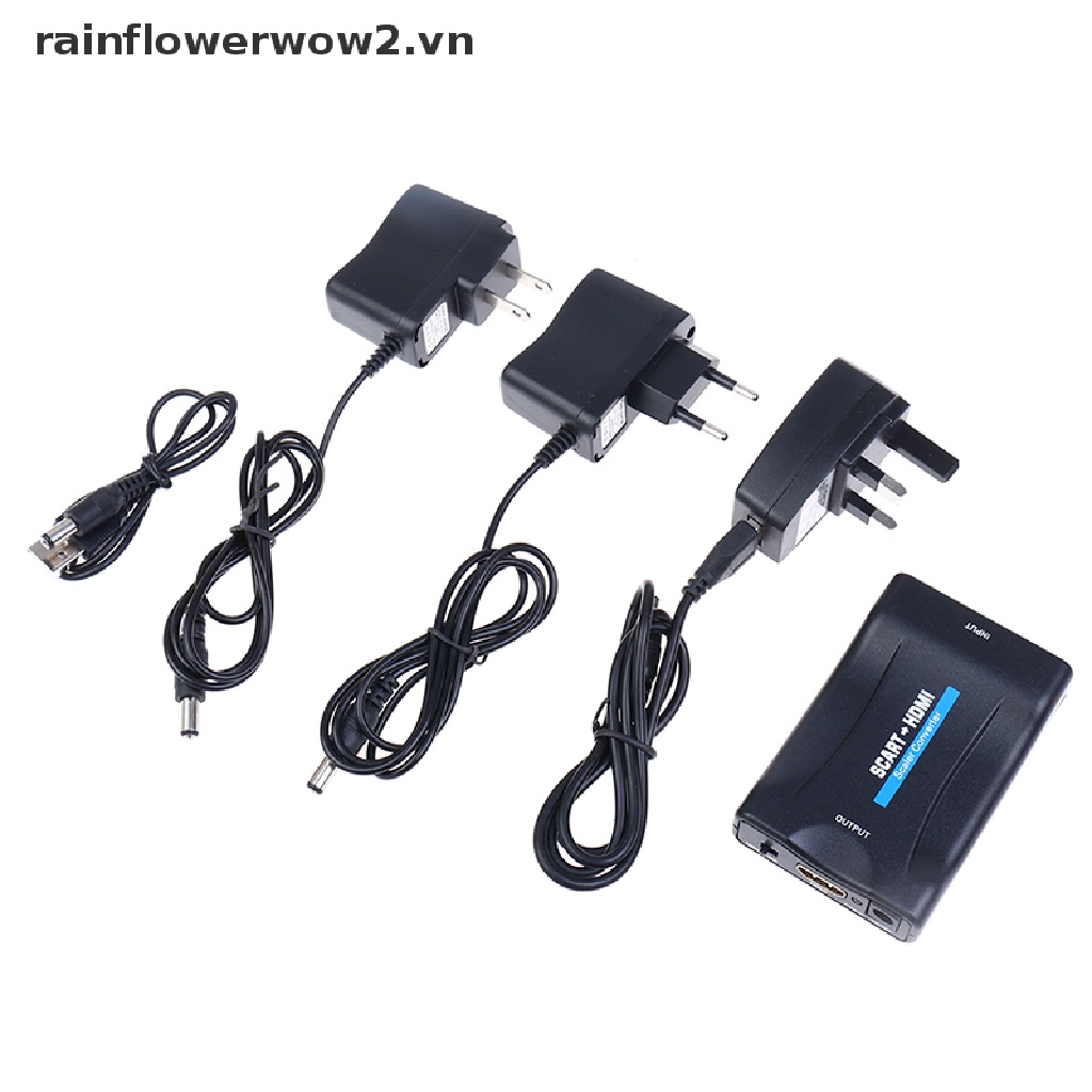 Đầu Chuyển Đổi 1080P Scart Sang HDMI Chuyên Dụng Cho HDTV Sky Box STB