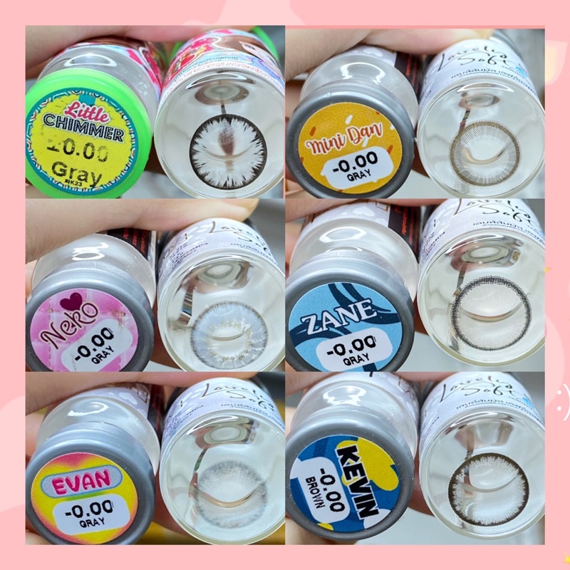 50 mẫu lens Xám Gray -Hot size không giãn 14,0mm không độ_kính áp tròng xám_Sam Eyes_Lens Sam Samm (FREE SHIP)