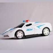 Đồ chơi ô tô biến hình siêu xe cảnh sát(Nhiều màu)