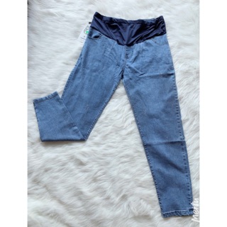 Quần baggy jean bầu