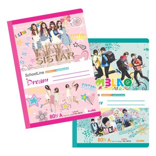 Vở kẻ ngang dream - 80tr; ms 801m - khách sỉ ib