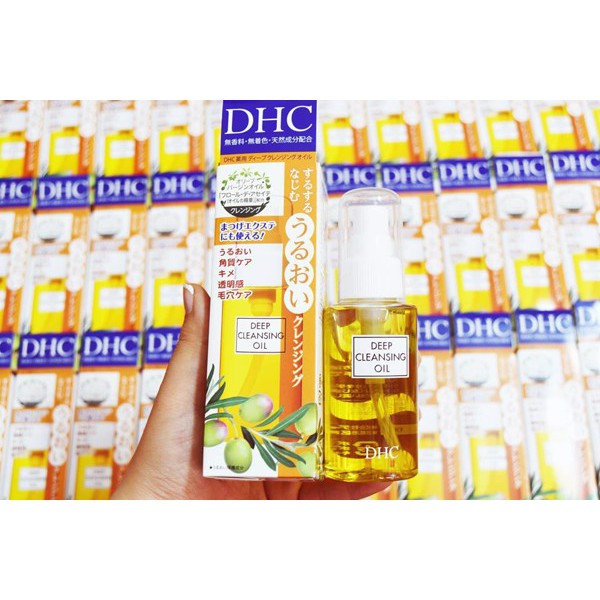 [HÀNG NHẬT CHÍNH HÃNG] ❤️Dầu Tẩy Trang Dưỡng Trắng Da Dhc Deep Cleansing Oil  Của Nhật 70ml❤️❤️❤️