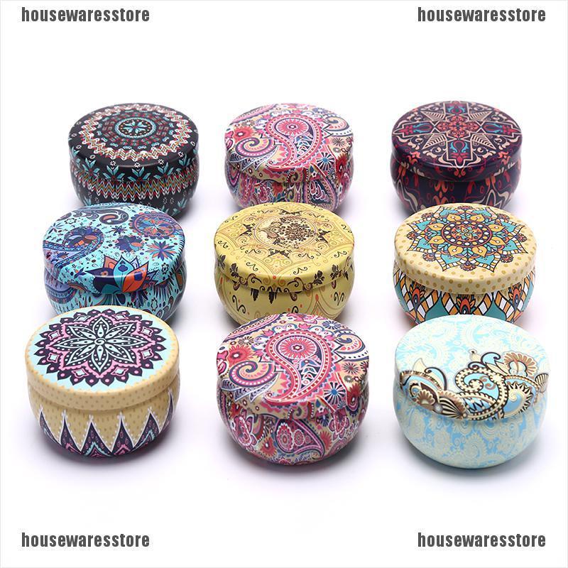 Phong Cách Cổ Điển Trà / Kẹo In Thiếc