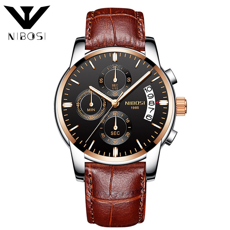 [SIÊU HOT] ĐỒNG HỒ NAM NIBOSI 2353 MẪU MỚI SIÊU PHẨM THÁNG 9/2018, CÁ TÍNH, MẠNH MẼ, MANG PHONG CÁCH RIÊNG BIỆT | BigBuy360 - bigbuy360.vn