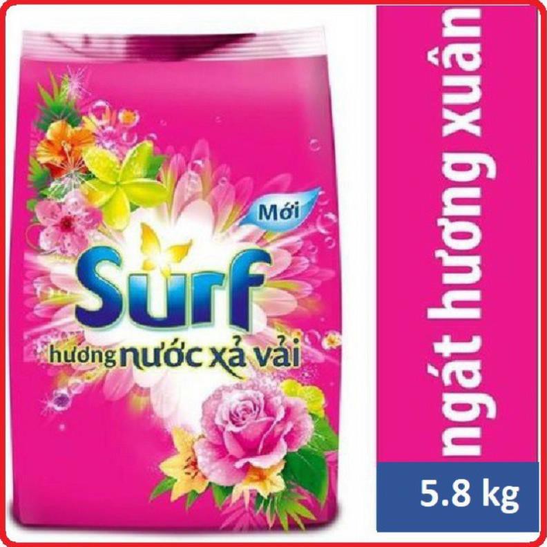 Bột giặt Surf hương Nước xả vải 5,8kg