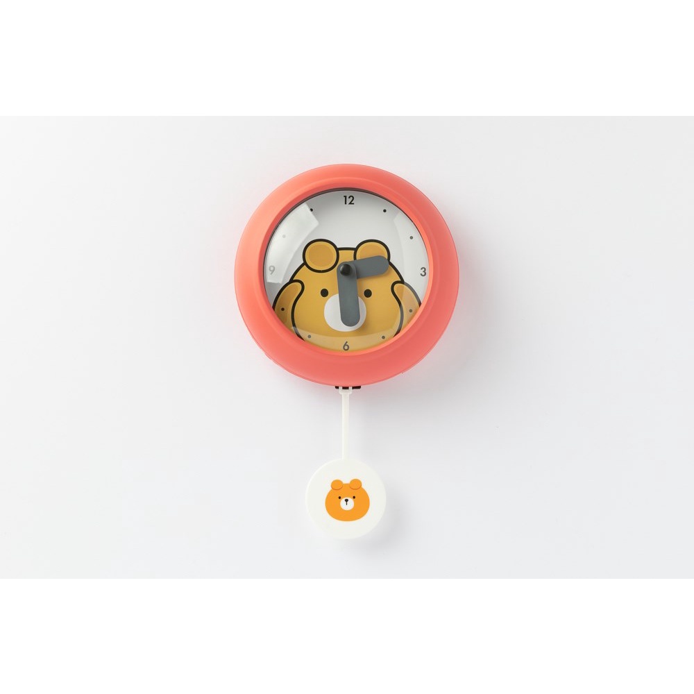 Đồng Hồ Treo Tường ARTBOX Hàn Quốc Hình Tròn Họa Tiết Oliver Màu Hồng