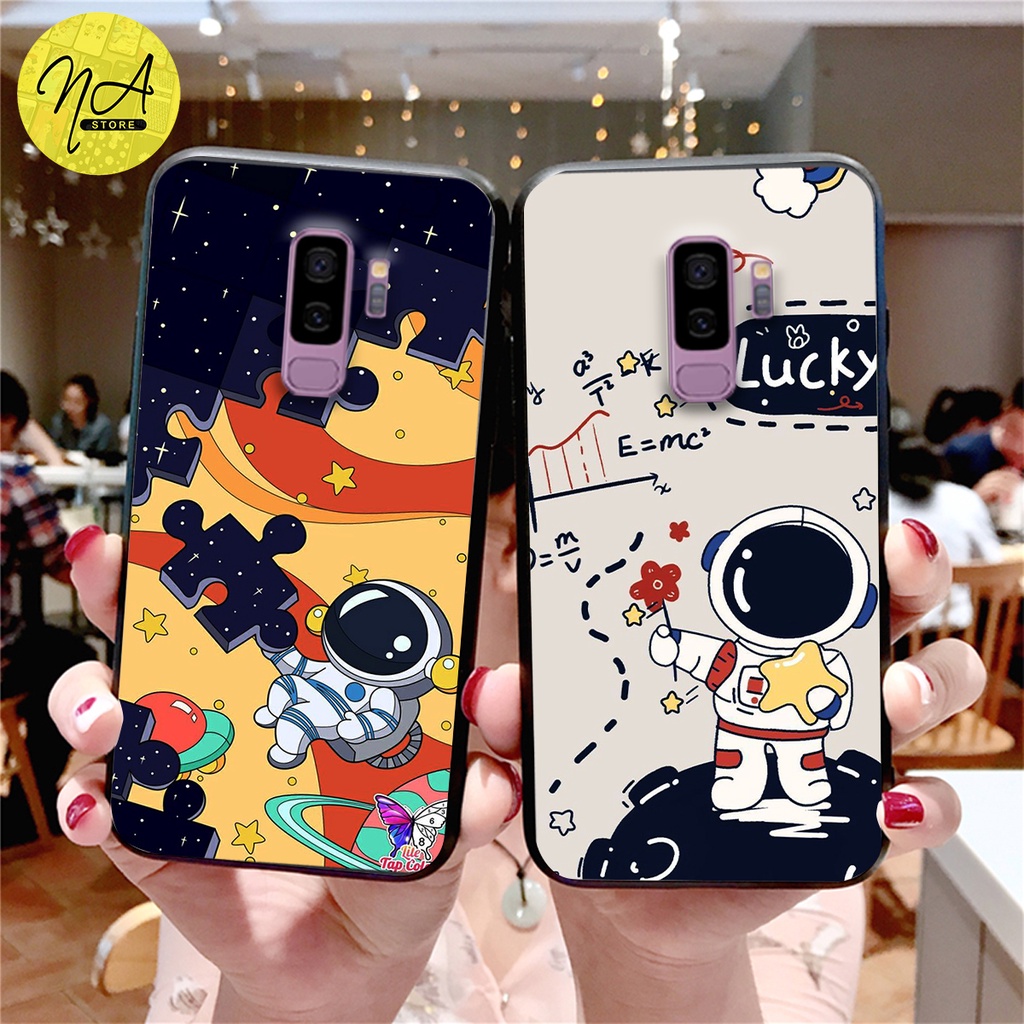 Ốp lưng điện thoại Samsung S9 - Samsung S9 plus in hình nhà phi hành gia công nghệ Nhật Bản-mẫu mã cực hot