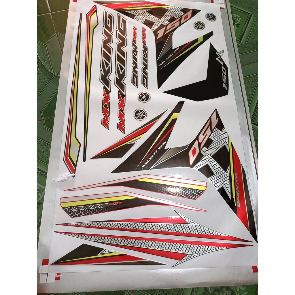 tem rời candy ex 150 đỏ đen mxking