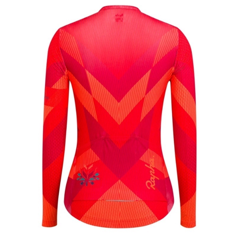 Áo đua xe đạp tay dài thời trang mùa thu cho nữ