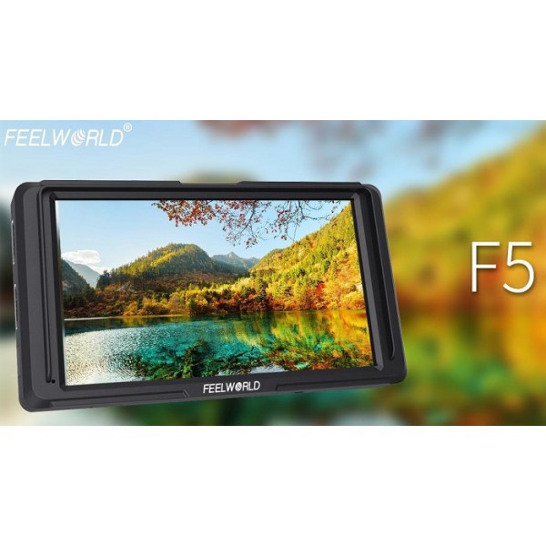 Màn hình Monitor Feelworld F5 IPS (5 inch) dùng cho máy ảnh, máy quay, Mới 100% - Bảo hành 24 tháng