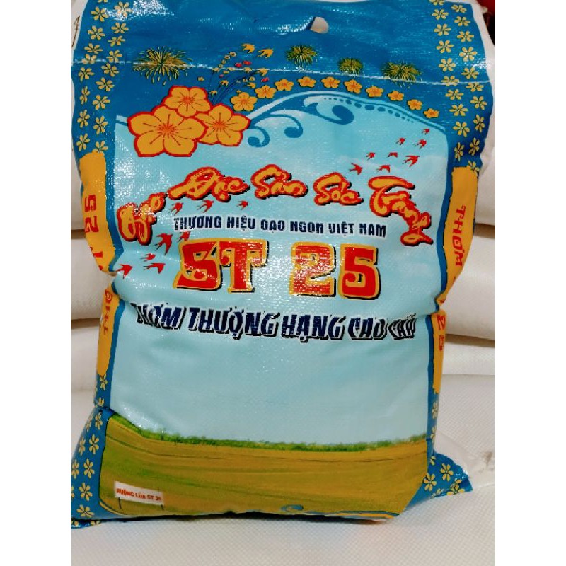 Gạo Thơm  ST 25 Đặc Sản Sóc Trăng