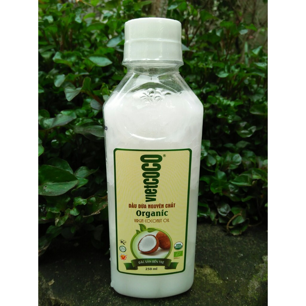 Dầu dừa hữu cơ vietcoco 1lit