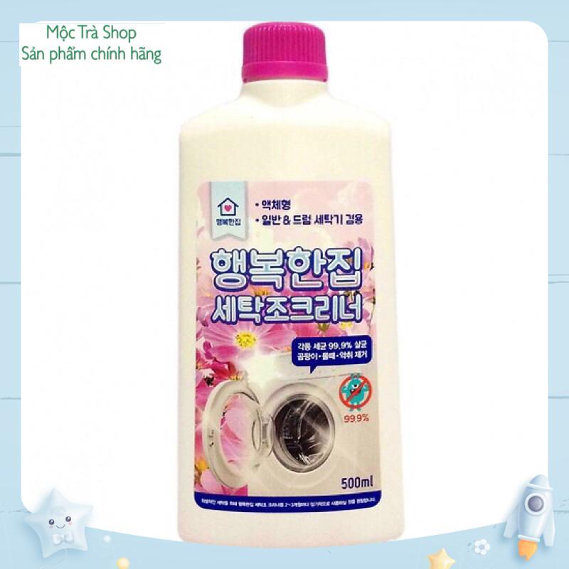 Nước tẩy lồng máy giặt huơng hoa Hàn Quốc 500ml KHỬ KHUẨN