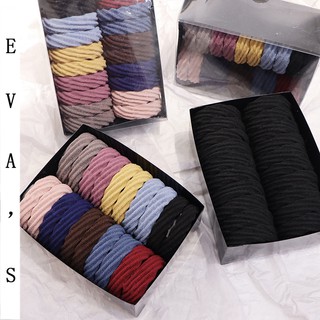Hộp 20 dây cột tóc không đường may