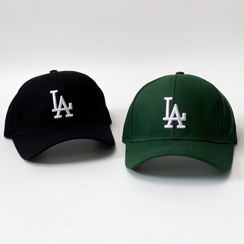 Mũ lưỡi trai thời trang nam nữ thêu chữ LA phong cách nón kết đẹp AH1661