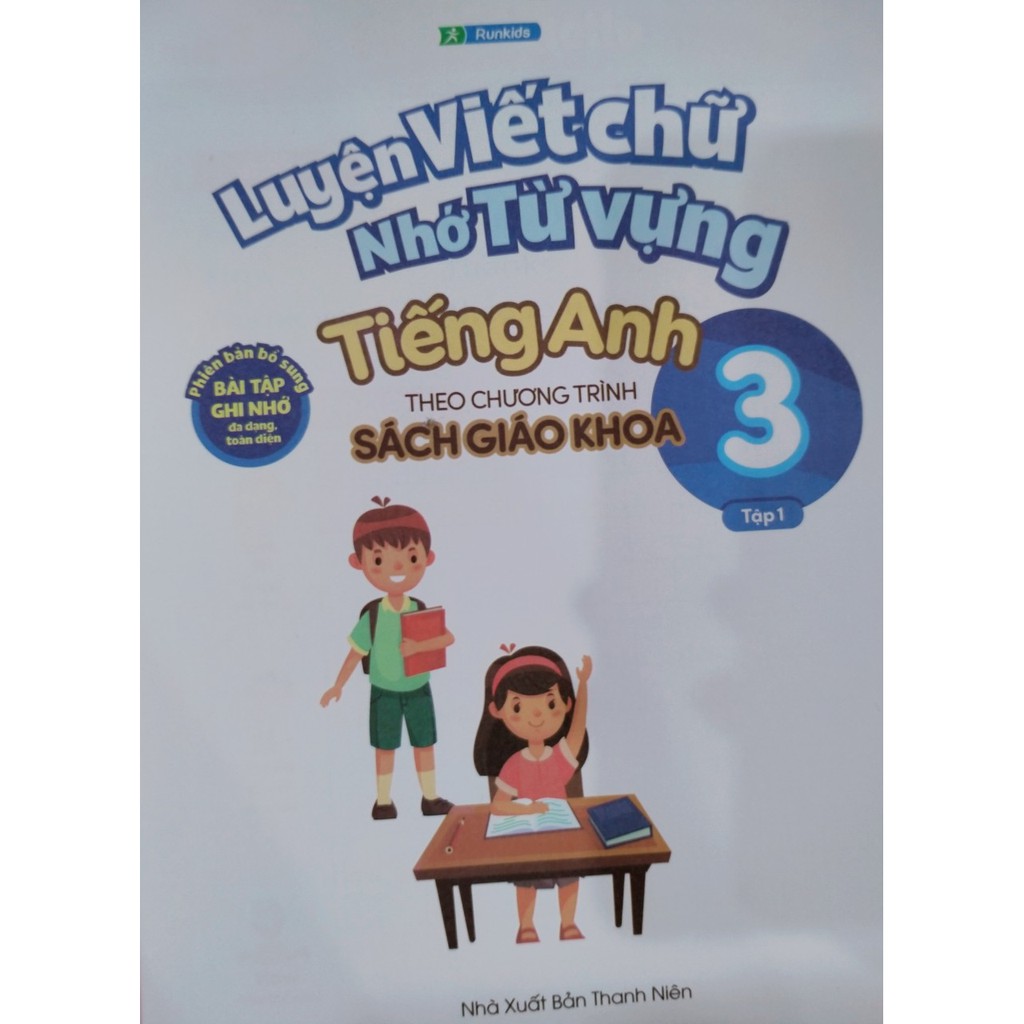 Sách - Luyện viết chữ nhớ từ vựng tiếng anh theo chương trình sách giáo khoa lớp 3 tập 1