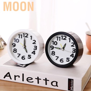 [Ready Stock]Đồng hồ báo thức để bàn hình tròn/vuông tiện dụng
