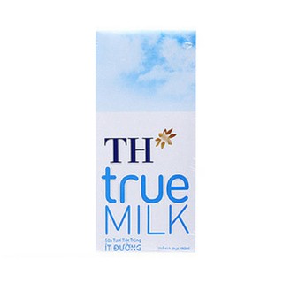 Sữa tươi tiệt trùng TH True Milk  ít đường 180ML