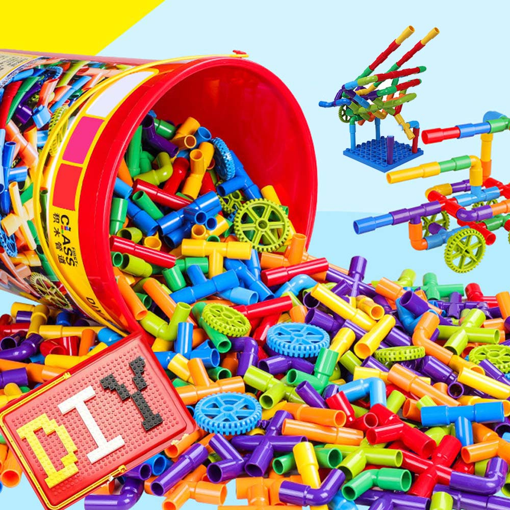 Bộ Đồ Chơi Lắp Ráp Ống Nước Cho Bé