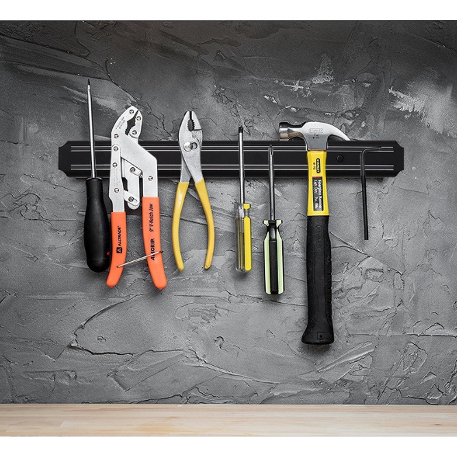 KDC - Giá nam châm treo dao sashimi và các dụng cụ nhà bếp, vật dụng kim loại, DIY