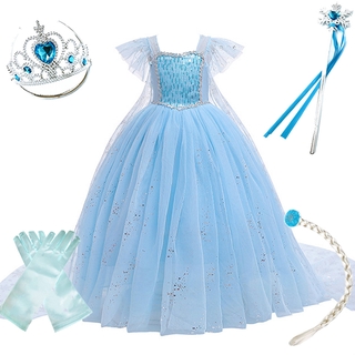 Đầm Công Chúa Elsa 2 Cho Bé Gái