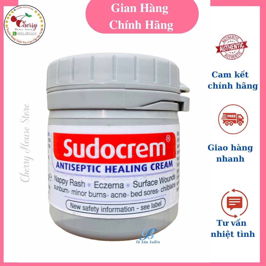 Kem Chống Hăm Tã Trẻ Em Sudocrem (60g)
