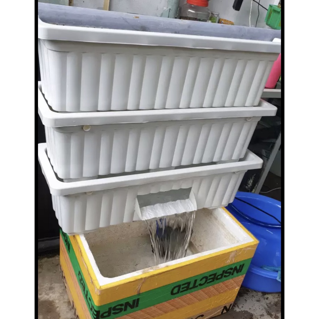 Baki  lọc hồ cá 3 tầng đen sọccm