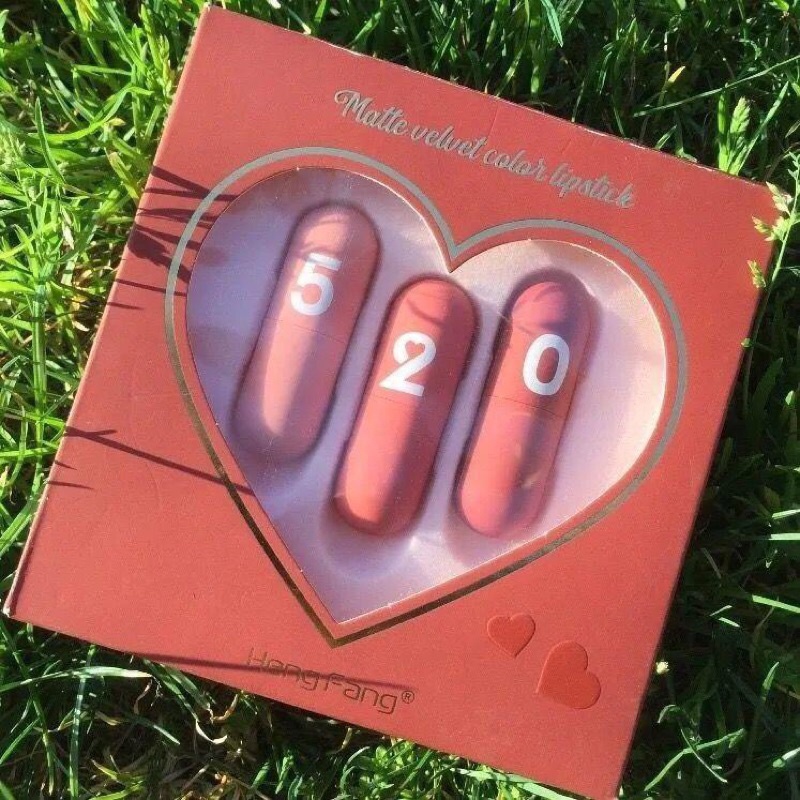 Sét Son sáp 520 siêu xinh - sét 3 cây