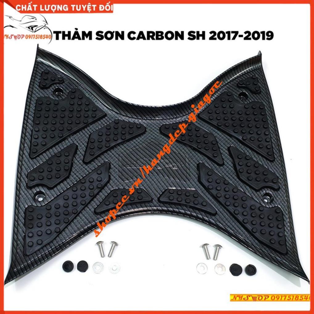 THẢM ĐỂ CHÂN CARBON CHO SH VIỆT 2017 - 2019