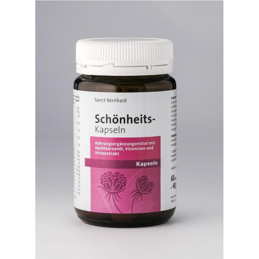 Tinh dầu hoa ảnh thảo ổn định nội tiết Sanct Bernhard Schonheits 60 viên