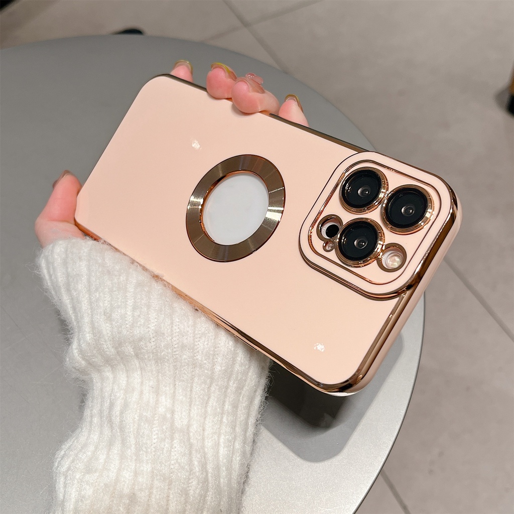 Ốp Điện Thoại Mềm Mạ 6D Sang Trọng Bảo Vệ Camera Cho iPhone 11 Pro MAX 12 13 Pro MAX Xr XS MAX Sự Bảo Vệ