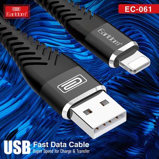 Cáp Sạc Dù Hỗ Trợ Sạc Nhanh 3.0 Earldom EC-061