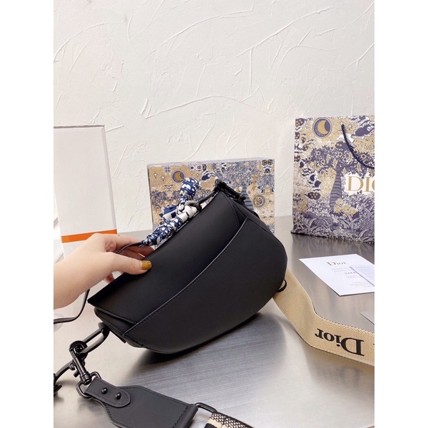 Túi xách Diỏr saddle yên ngựa sz 25 chất da thật