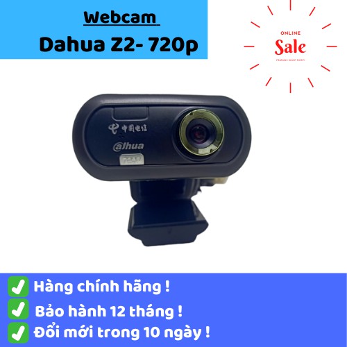 Webcam Dahua Z2. Sản phẩm mùa dịch giành cho học sinh học tại nhà. Độ phân giải 720p cực nét.